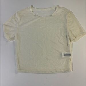 Cream Short Sleeve T-Shirt